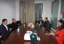 中國(guó)墻材革新委員會(huì)秘書(shū)長(zhǎng)蒞臨銀馬智能走訪(fǎng)調(diào)研