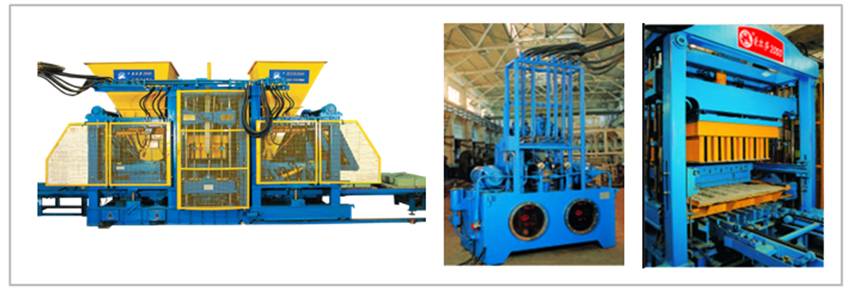 全自動路沿石磚機圖片 全自動路沿石磚機圖片