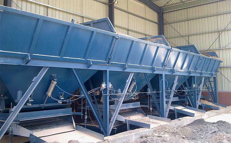 小區(qū)草坪磚機(jī)配料系統(tǒng) 小區(qū)草坪磚機(jī)配料系統(tǒng)