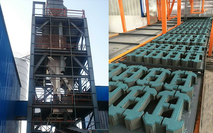 大型全自動水泥磚制磚機