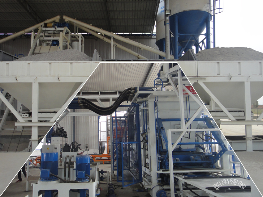 全自動免燒磚機生產線