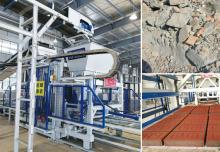 尾礦渣制磚生產線制品環保建材新寵兒