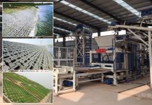 河道生態磚機實現建筑垃圾再生智能生產