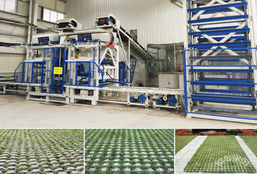 全自動水泥磚制磚機:生態建材的效果