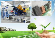 全自動(dòng)水泥磚制磚機(jī)：有一種未來叫綠色