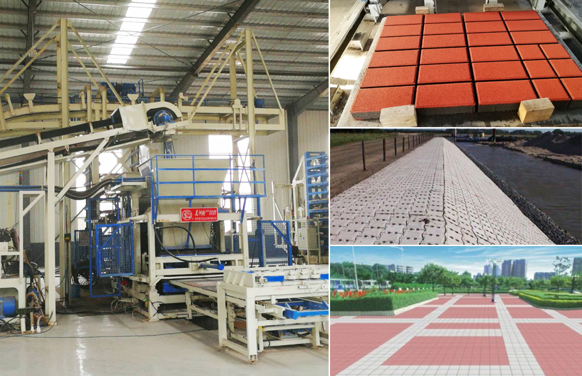 人行道透水磚設備：液壓系統中出現液壓沖擊的原因有哪些？