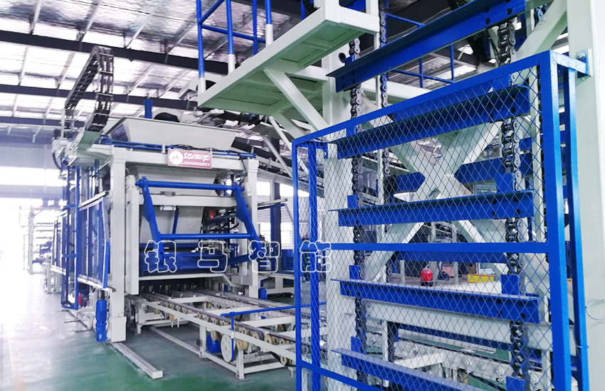 綠盾2019,銀馬水泥磚全自動磚機