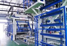 綠盾2019，銀馬水泥磚全自動磚機