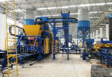 煤矸石免燒磚制磚機生產(chǎn)線中全自動碼垛機的幾大優(yōu)勢！