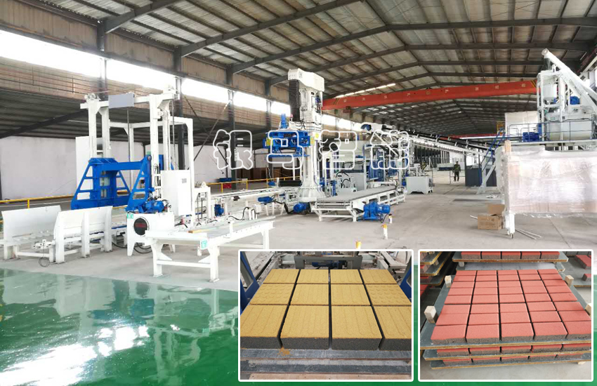 全自動免燒磚機設備需要養護的原因及常見的問題