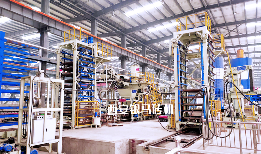 柔性化全自動(dòng)免燒磚機(jī)生產(chǎn)線讓客戶在不同工藝模式中靈活切換